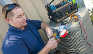 a hvac technician